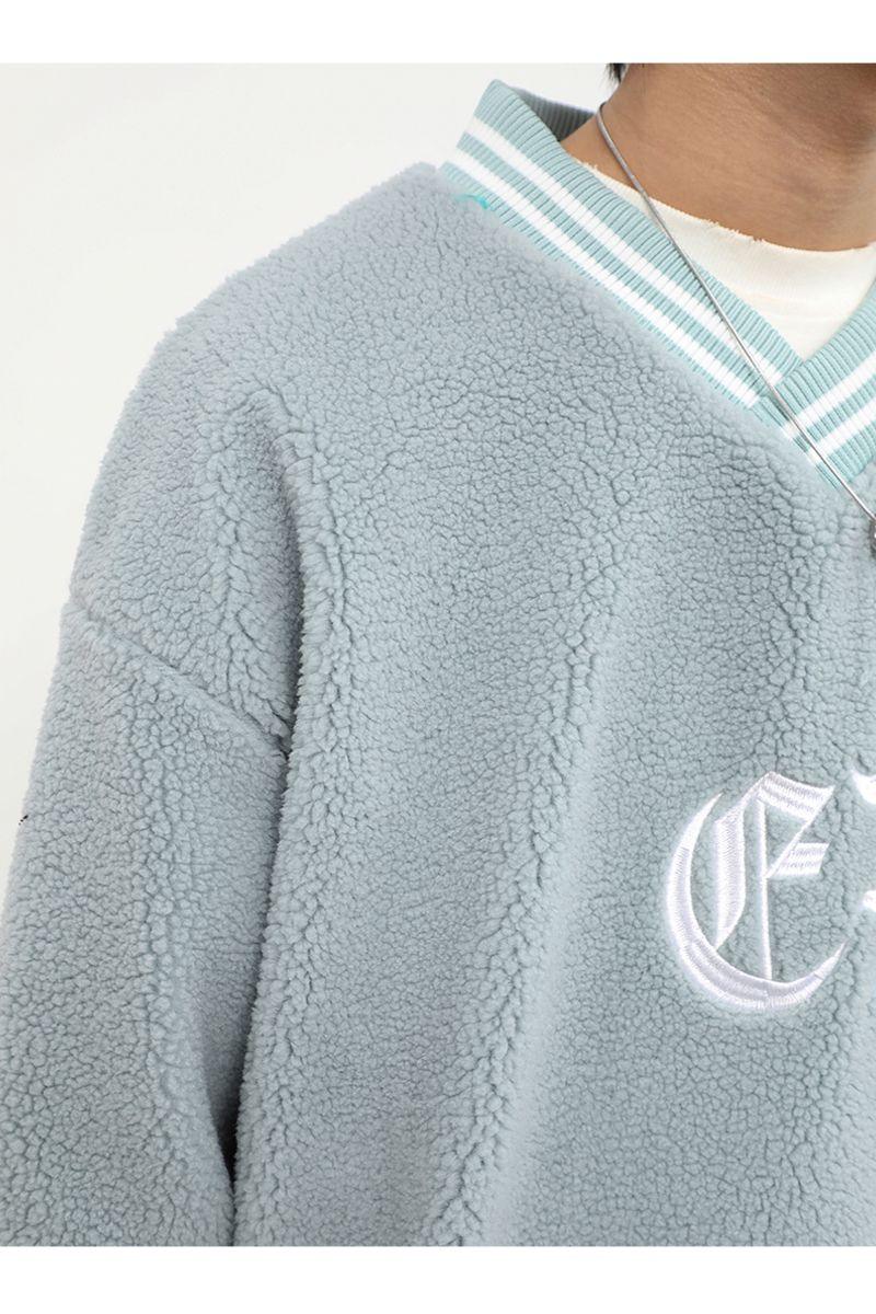 CZ ED Logo Sherpa Sweater