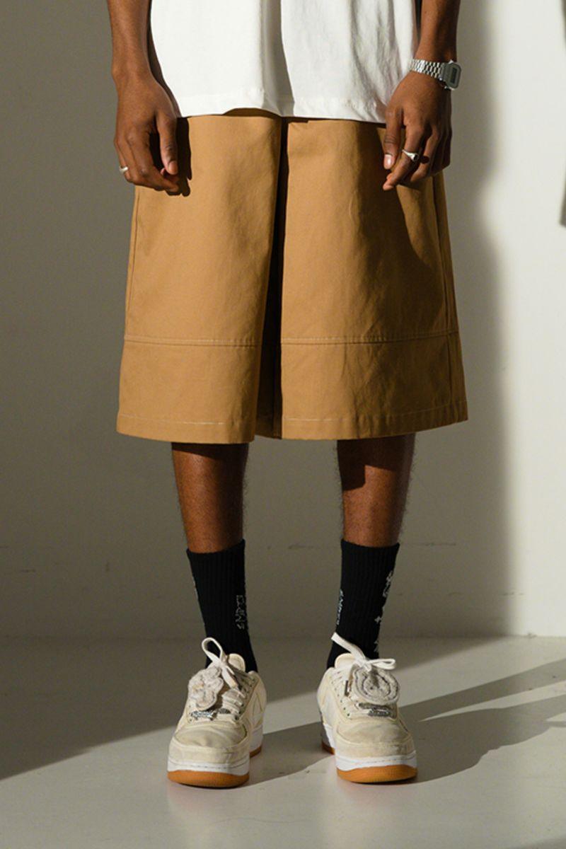 Empty Reference Coffee Loose Shorts