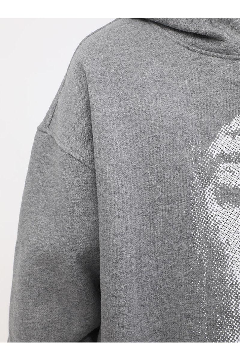 CZ Faces Printed Hoodie
