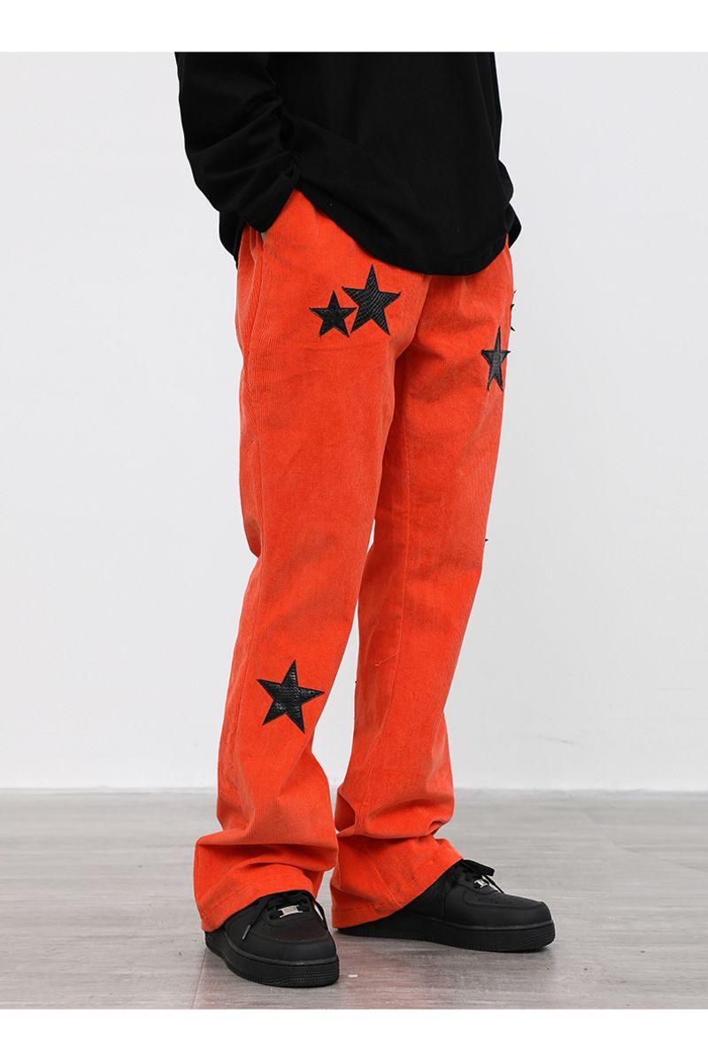 CZ Stars Corduroy Flared Trousers
