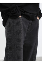 CZ Bandana Retro Loose Jeans - UK Only