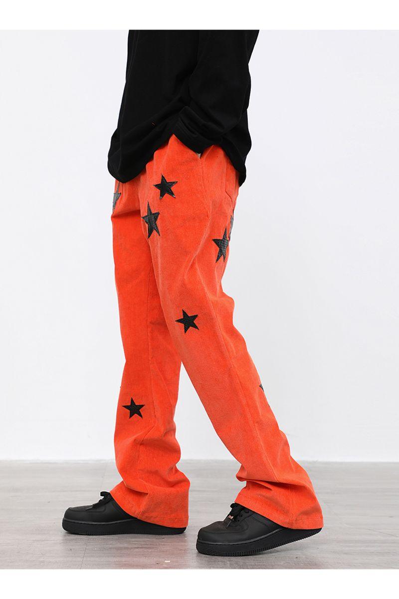 CZ Stars Corduroy Flared Trousers