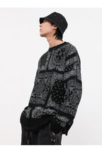 CZ Bandana Ripped Sweater - UK Only