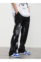 CZ Washed Ink Flared Jeans - UK Only