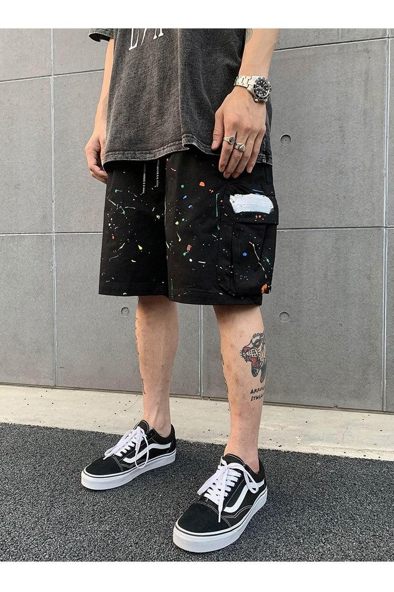 CZ Splash Ink Loose Shorts
