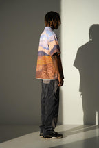 Empty Reference Desert Landscape Cuban Shirt