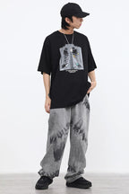 CZ Tie Dyed Loose Jeans