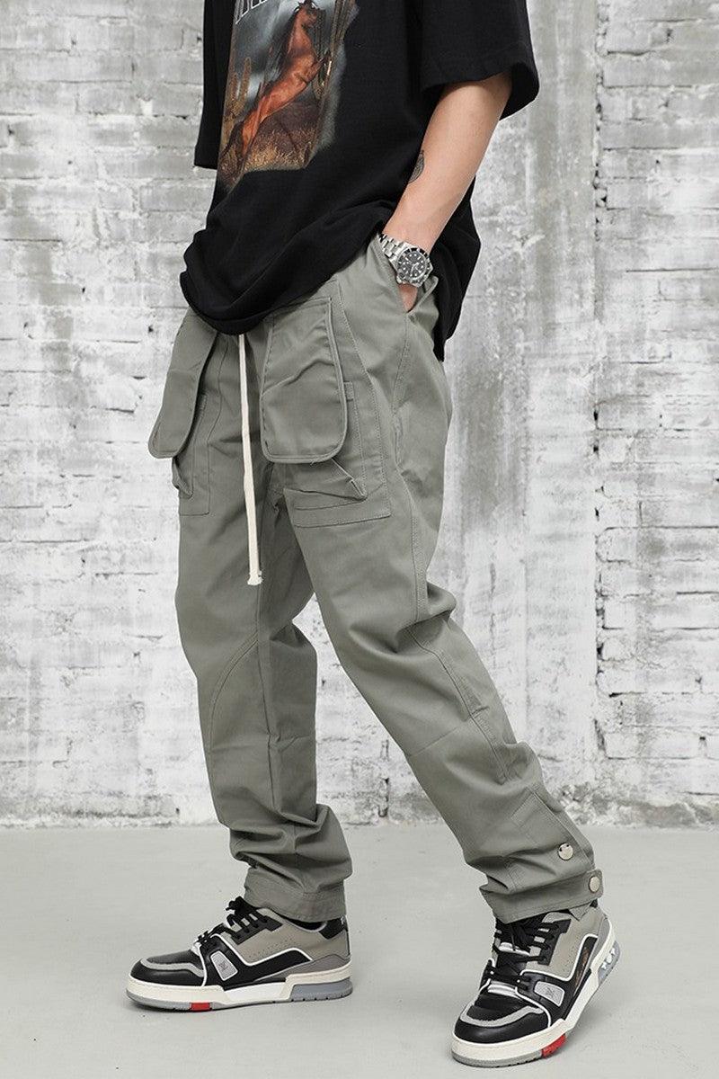 CZ Front Pockets Straight Trousers