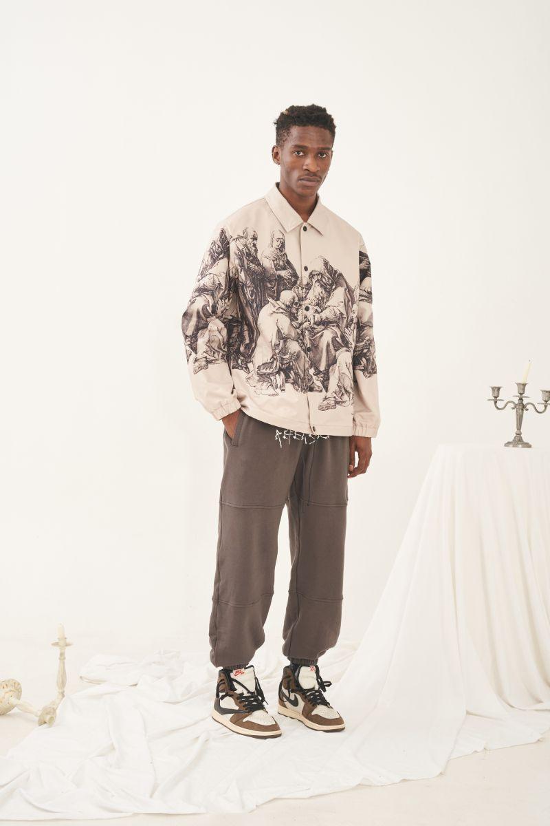 Empty Reference Childbirth Painting Coach Jacket