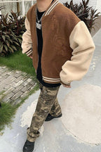 CZ Note Sherpa Varsity Jacket