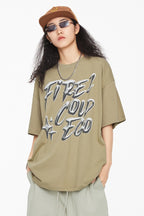 F2CE Metal Logo Print Tee