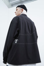 STEEPC Embroidered Lines L/S Shirt