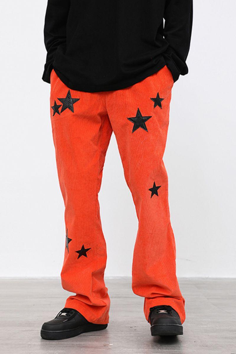 CZ Stars Corduroy Flared Trousers