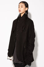 Unknown World Rumpled Cut Blazer