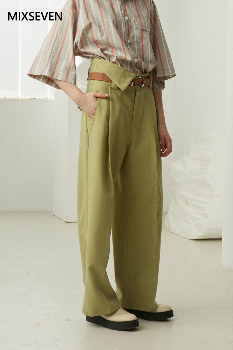 Mix7 Green Loose Trousers