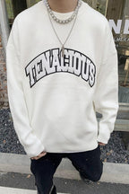 CZ Tenacious Embroidered College Sweater