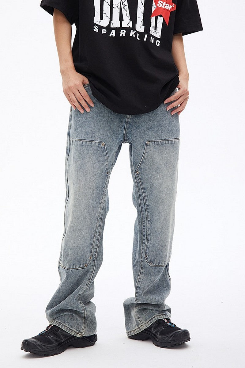 CZ Retro Washed Straight Jeans