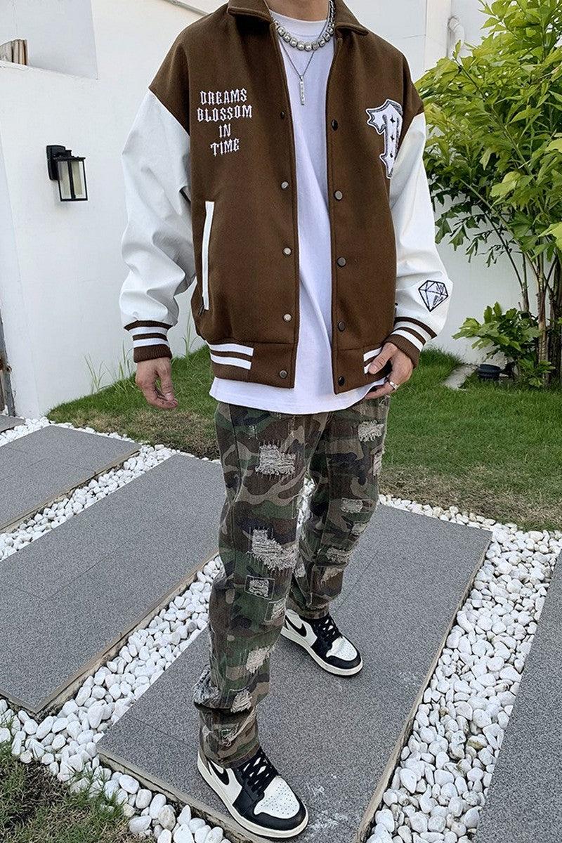 CZ Destroyed Camo Retro Trousers