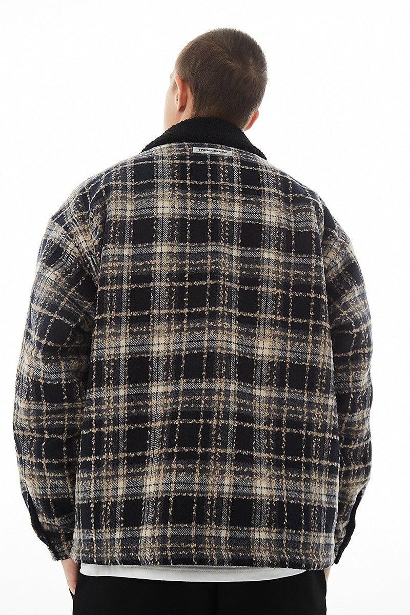 F2CE Plaid Woolen Jacket