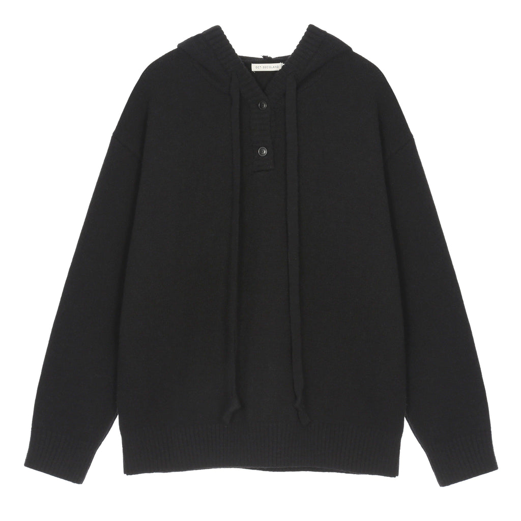 CZ Basic Knit Hoodie