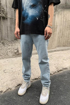 CZ Washed Regular Fit Jeans