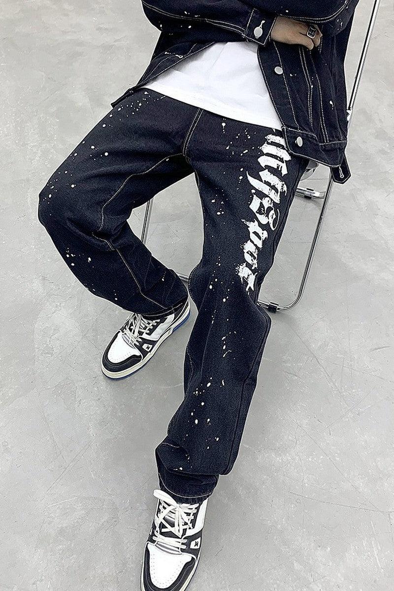CZ Vintage Ink Straight Jeans