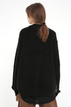 Unknown World Stitched Knit Sweater