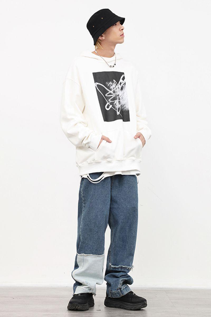CZ Stitched Retro Jeans