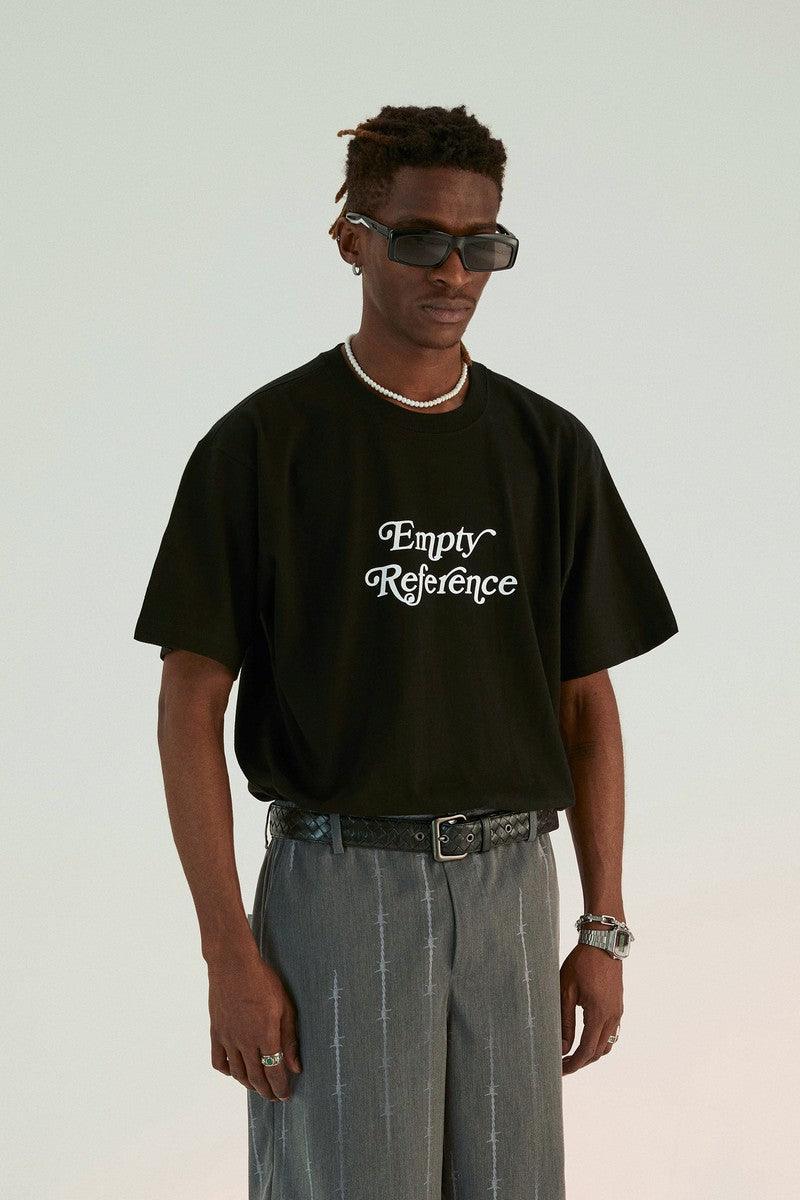 Empty Reference Basic Logo Print Tee