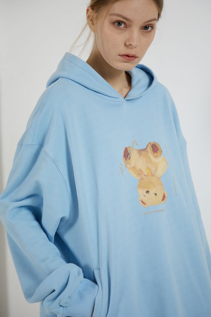 THINGY Bear Oil Painting Hoodie