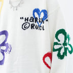 H/C Spray Paint Knit Sweater - UK Only