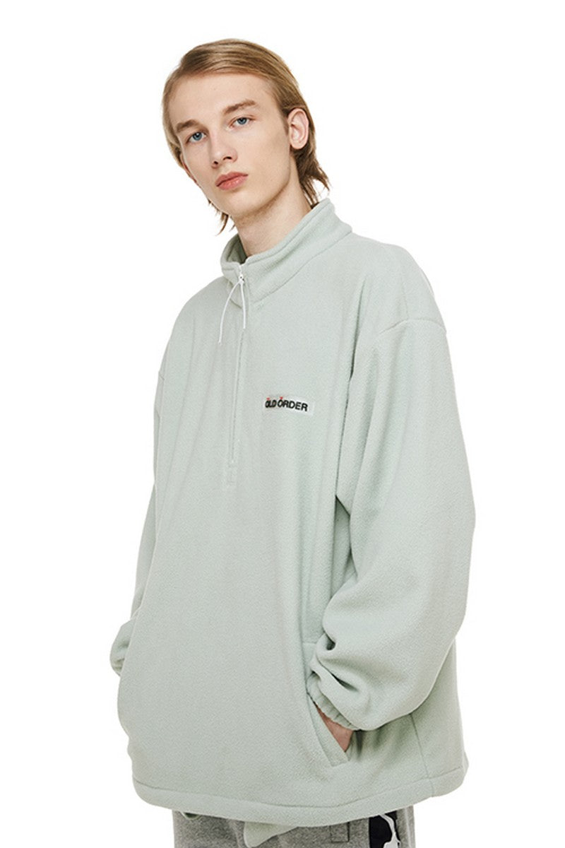 Old Order Logo Half Zipper Pullover Fleece