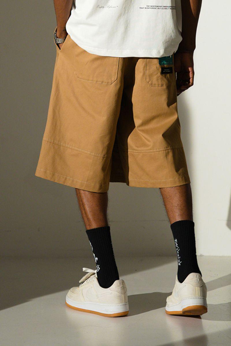 Empty Reference Coffee Loose Shorts