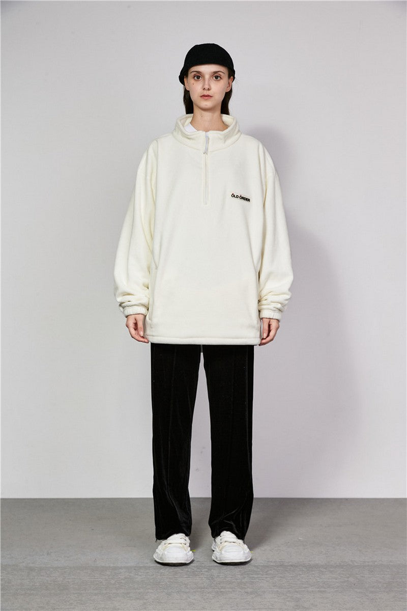 Old Order Logo Half Zipper Pullover Fleece