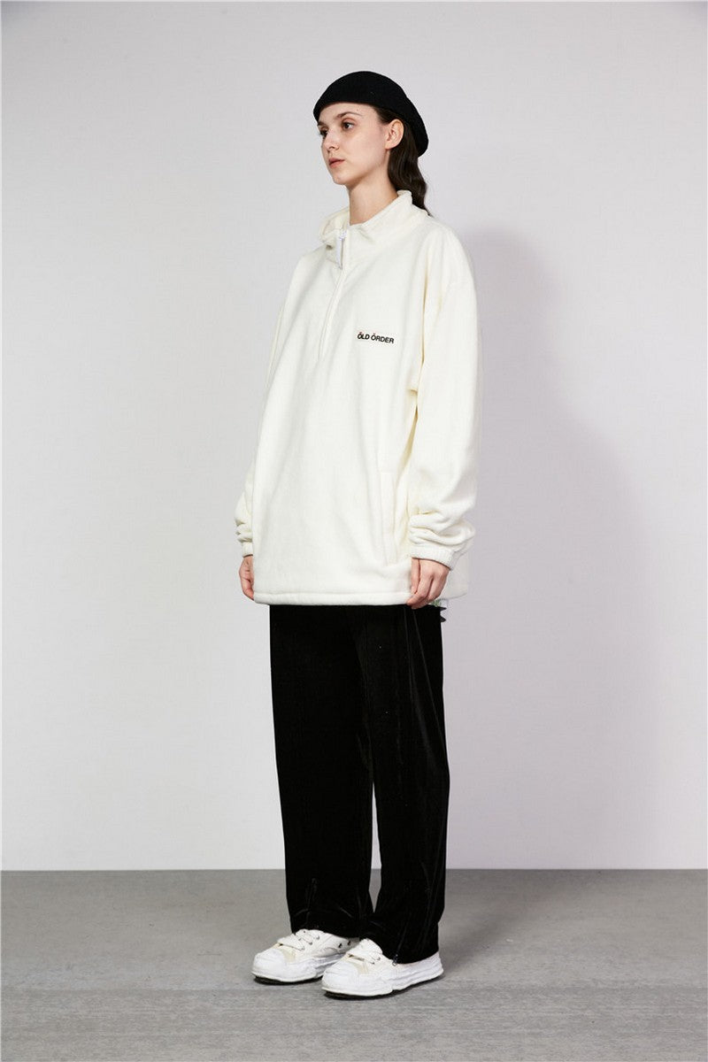 Old Order Logo Half Zipper Pullover Fleece