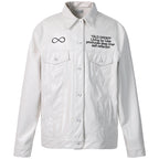 Old Order Crocodile Pattern PU Leather Jacket