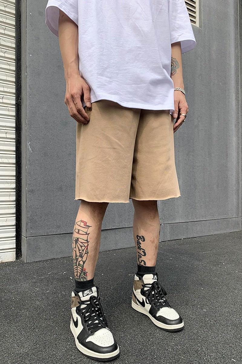 CZ Distressed Casual Shorts