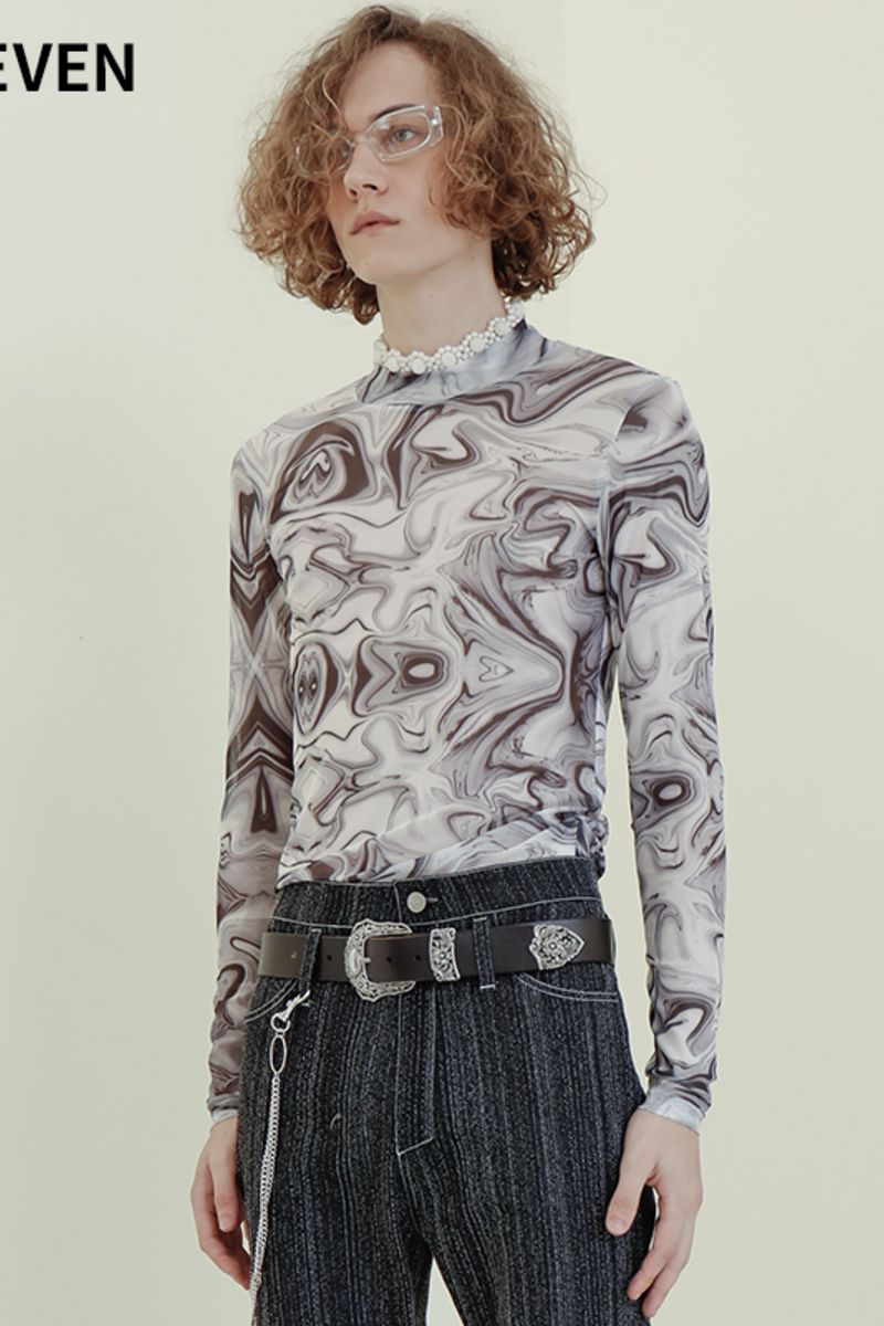 Mix7 Liquid Metal L/S Tee
