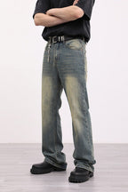 Washed Yellow Mud Jeans - EU Only