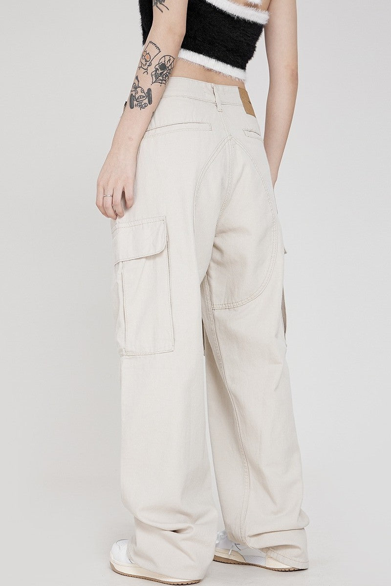 Loose Straight Retro Cargos