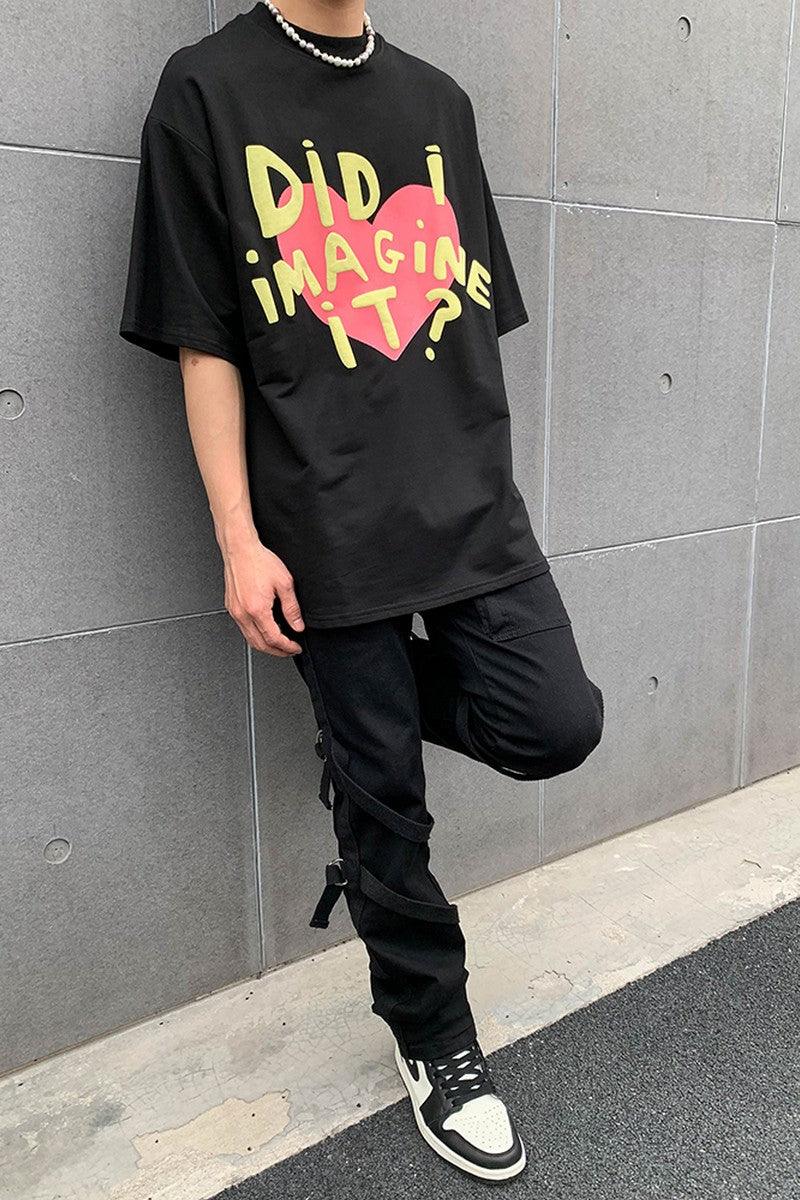 CZ Love Print Tee