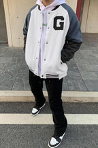 CZ Stitched Basic Varsity Jacket