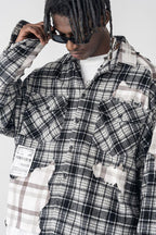 H/C Deconstructed Plaid Flannel Shirt - UK Only