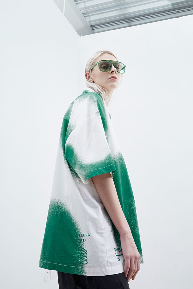 STEEPC Logo Inkjet Cuban S/S Shirt