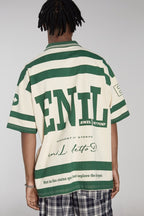 STEEPC Retro Striped Logo Polo