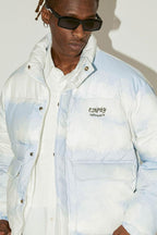 Empty Reference Clouds Print Down Jacket