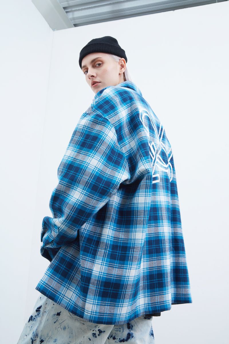 STEEPC Checkered Love L/S Shirt