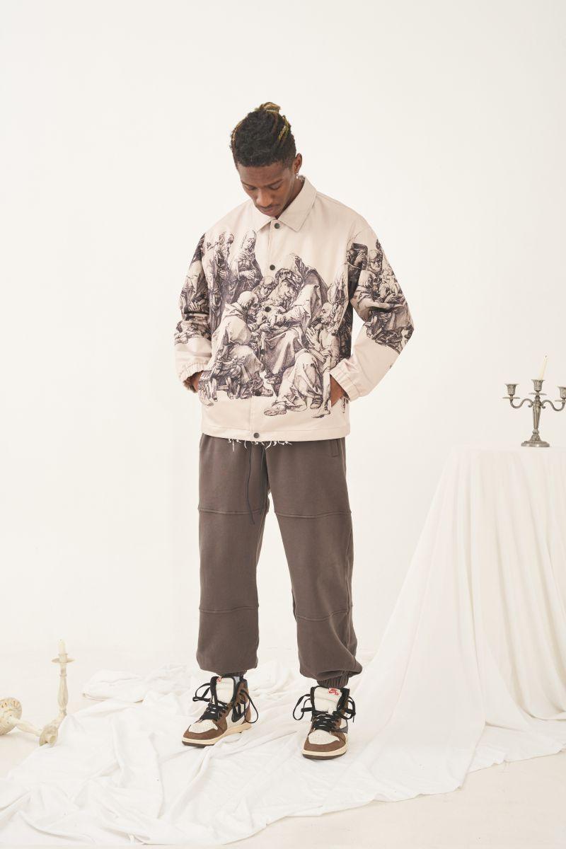 Empty Reference Childbirth Painting Coach Jacket