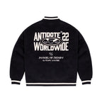 ANT Logo Woolen Embroidered Varsity Jacket