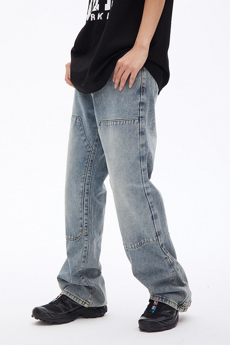 CZ Retro Washed Straight Jeans